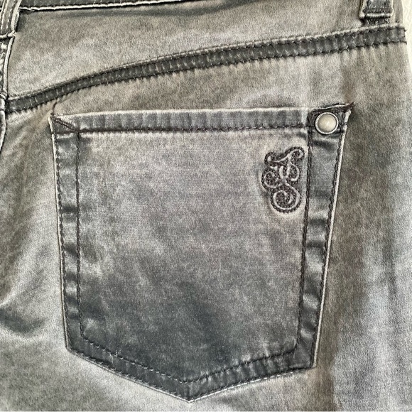 Jessica Simpson Gray Satin Pants Size 27 - Picture 5 of 7